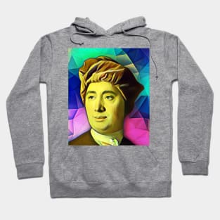 David Hume Colourful Portrait | David Hume Artwork 14 Hoodie